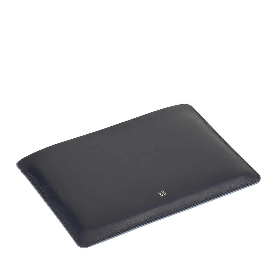 DuDu 13 -tommers PC -varetekt i myk hud, ermet farget beskyttende bærbar bærbar PC 13 ”Two -Tone Thin Design