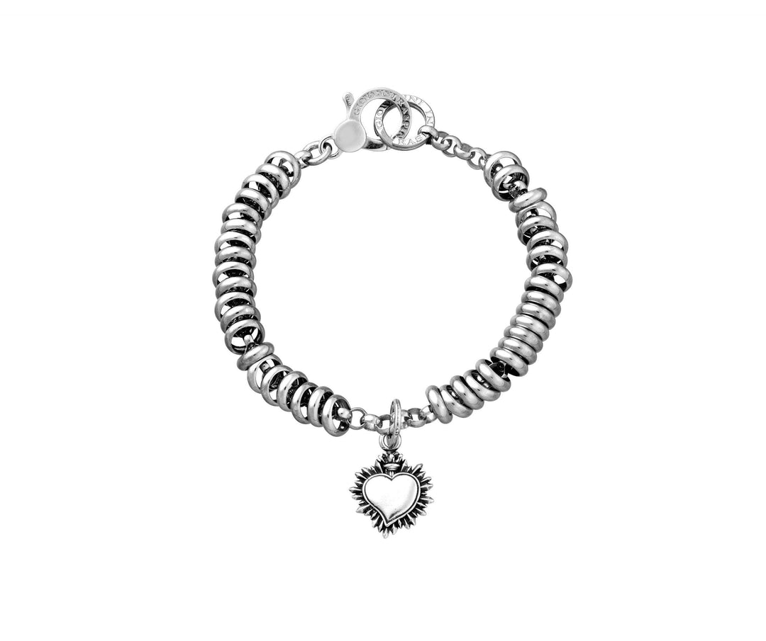 Giovanni Raspini bracciale Cuore Votivo argento 925 11298 - Capodagli 1937