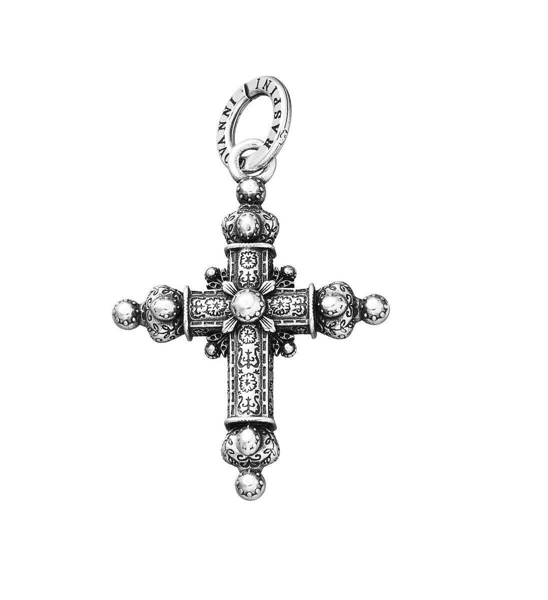 Giovanni Raspini charm ciondolo Croce Barocca argento 925 11294 - Capodagli 1937