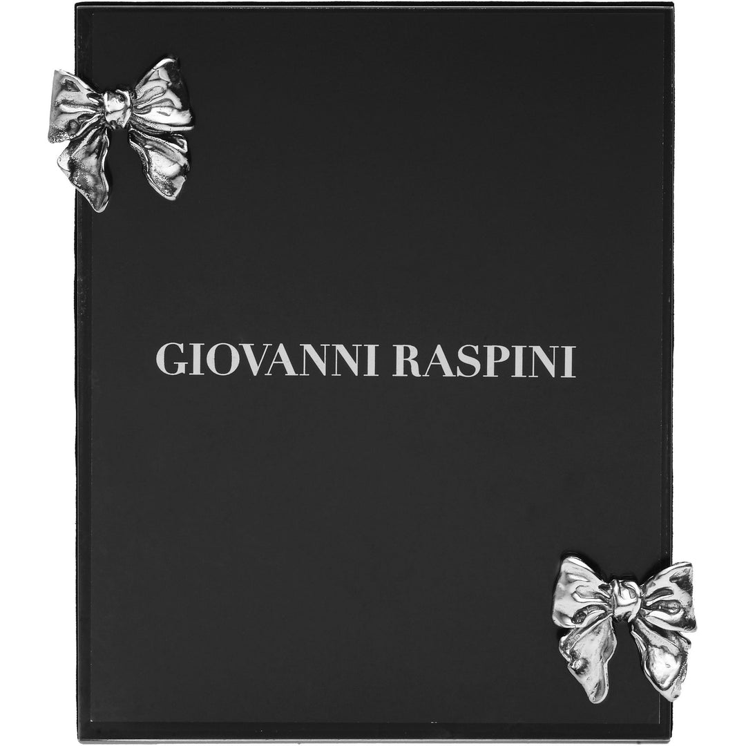 Giovanni Raspini Frame Flakes Glass 16x20cm Bronze White B0169