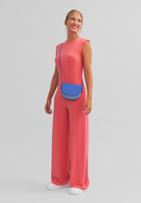 DuDu Женская сумка на плече из натуральной кожи, Компактный дизайн с застежкой-молнией, Регулируемый плечевой ремень