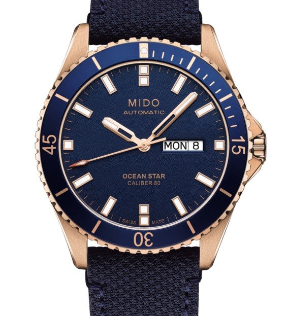 Mido orologio Ocean Star Caliber 80 automatico 42,5mm acciaio PVD M026.430.36.041.00 - Gioielleria Capodagli
