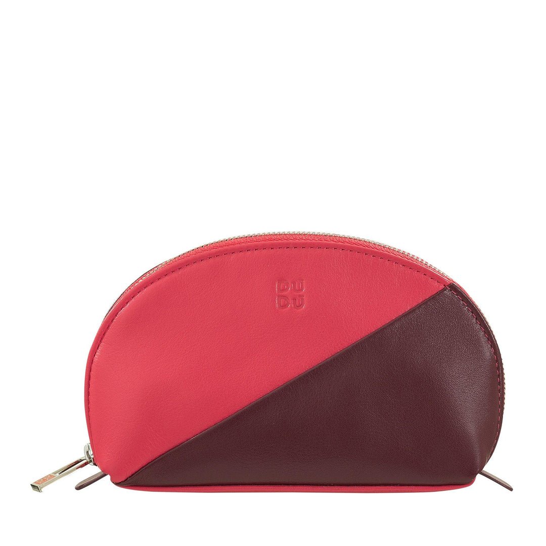 Dudu mini poctette for hudpose, reisetriks saken, liten ludder med håndveske hengsel, farget design