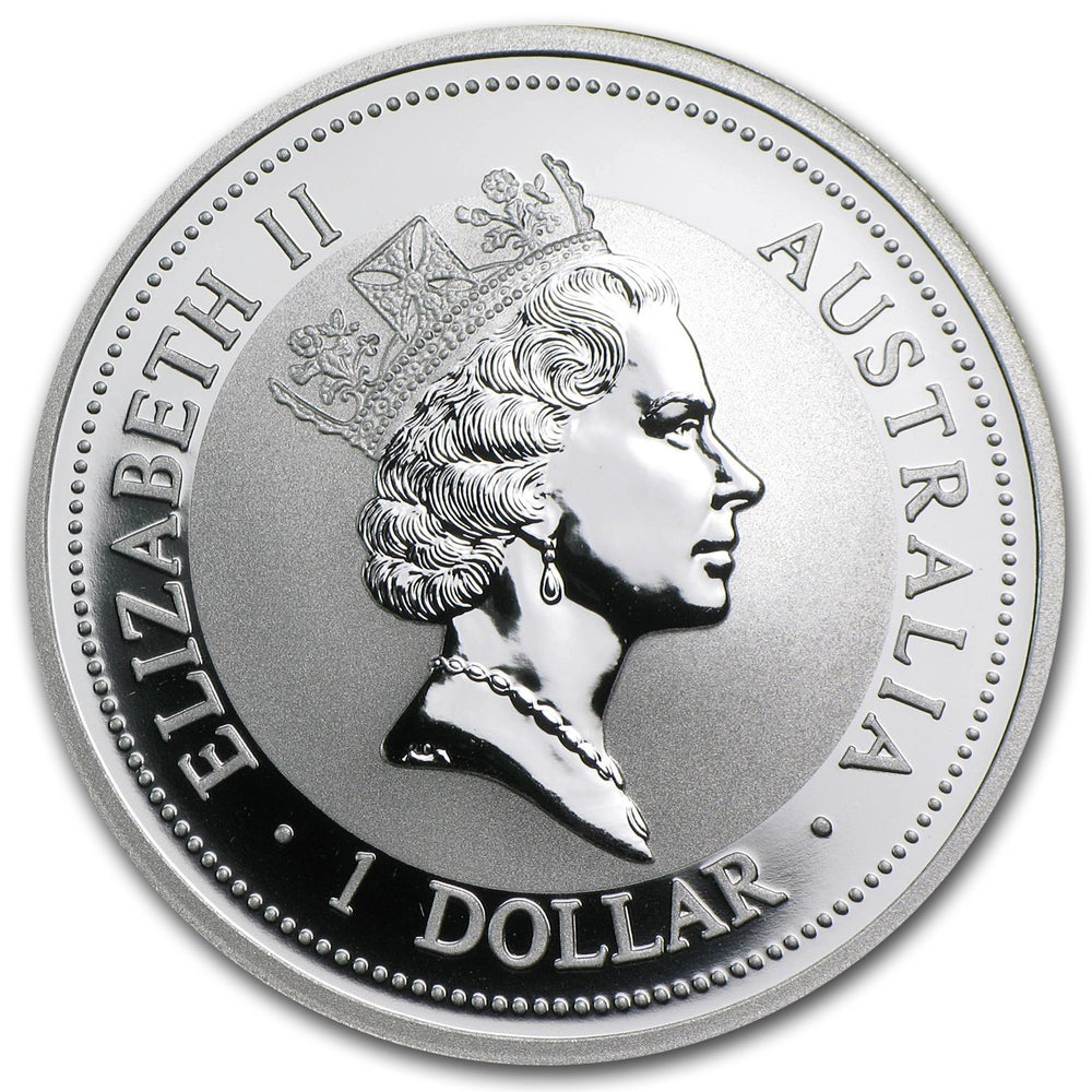 Moneta argento fior di conio Perth Mint 1oz Australian Kookaburra 1992 - Gioielleria Capodagli