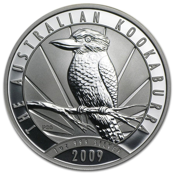 Moneta argento fior di conio Perth Mint 1oz Australian Kookaburra 2009 - Gioielleria Capodagli