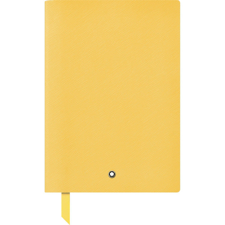 Montblanc blocco note 146 a righe cancelleria tascabile giallo senape 125882 - Gioielleria Capodagli