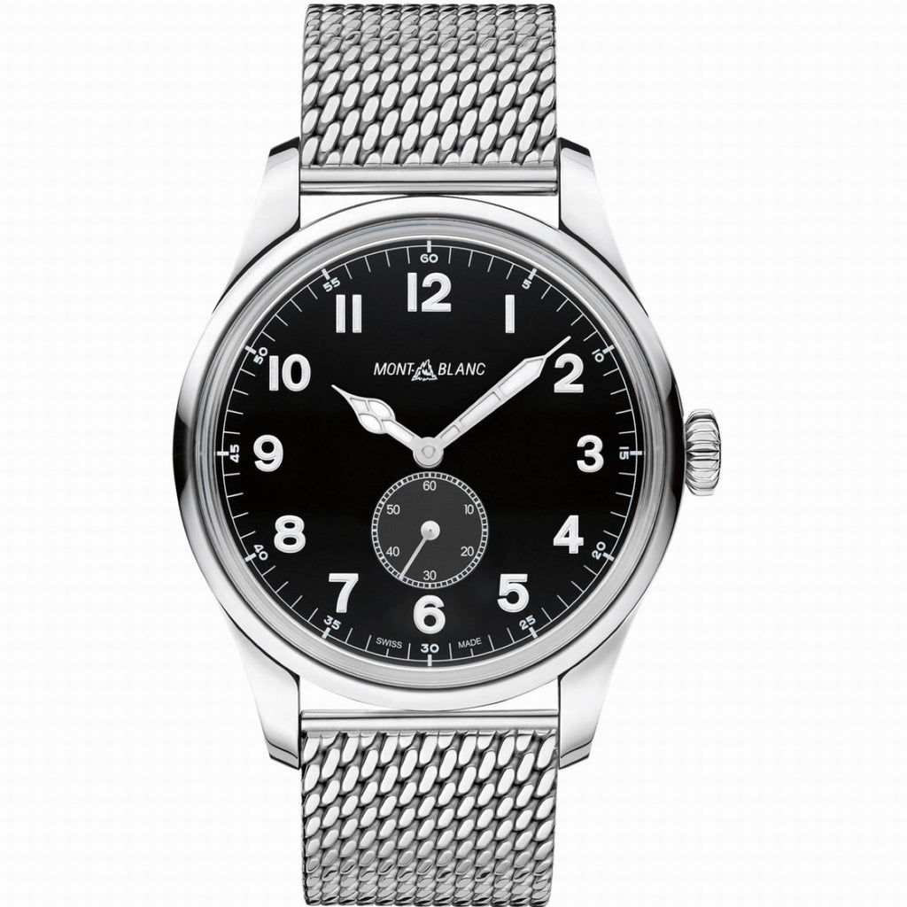 Montblanc orologio 1858 Automatic Small Second 44mm nero
