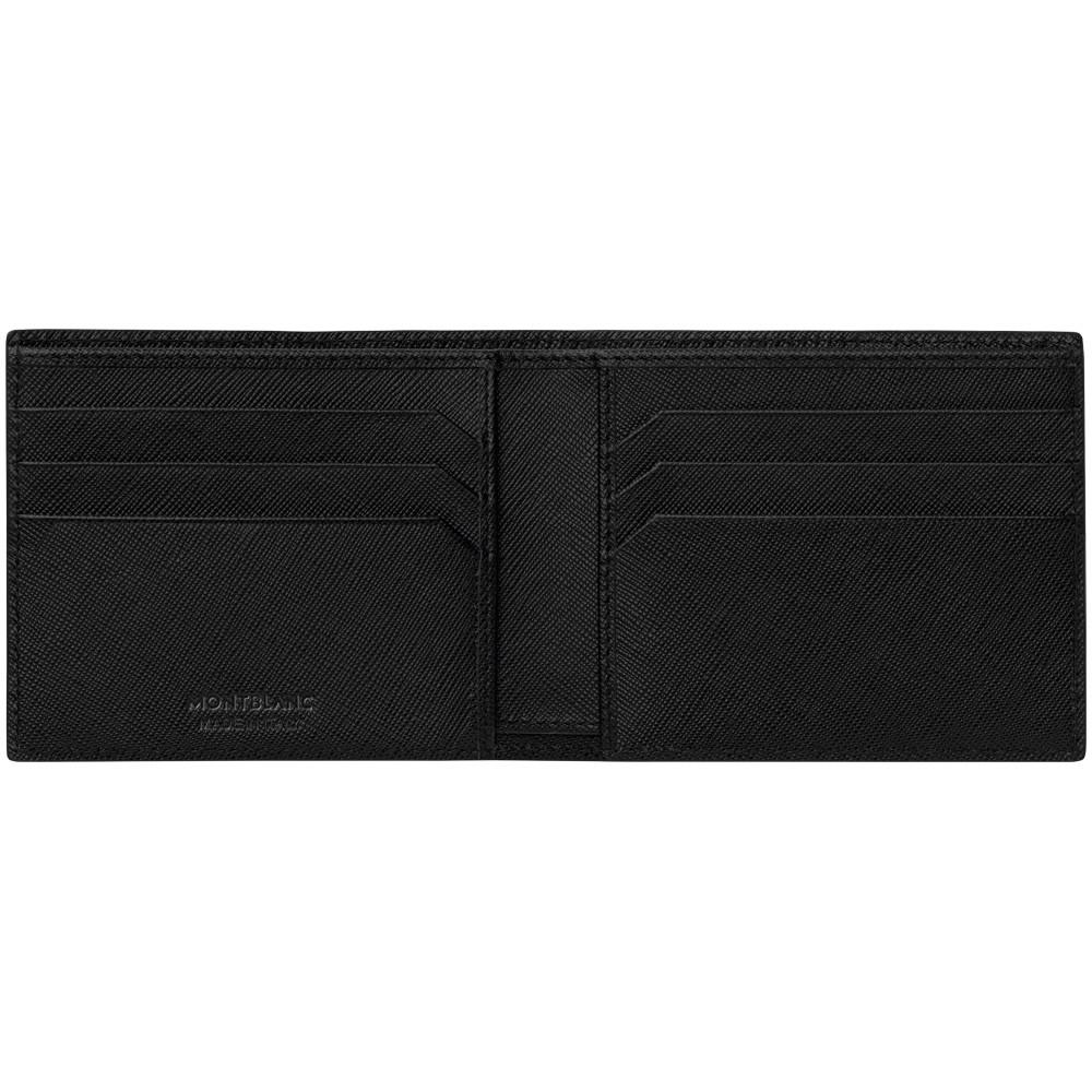 Montblanc portafoglio 6 scomparti Sartorial nero 113215 - Gioielleria Capodagli