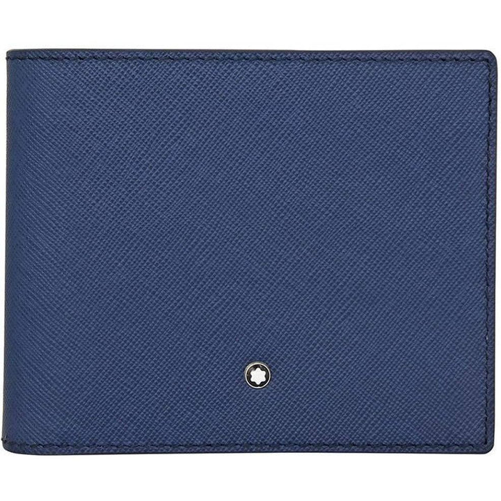 Montblanc portafoglio 8 scomparti Sartorial blu indaco 113213 - Gioielleria Capodagli