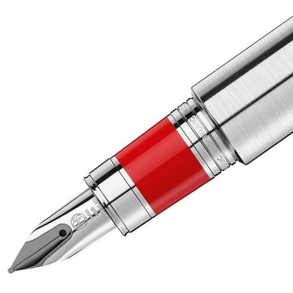 Montblanc stilografica (Montblanc M) RED Signature punta M 113622 - Gioielleria Capodagli