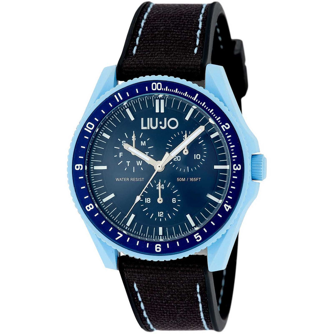 ליו ג'ו שעון עתיד 40 מ"מ קוורץ כחול TLJ2146