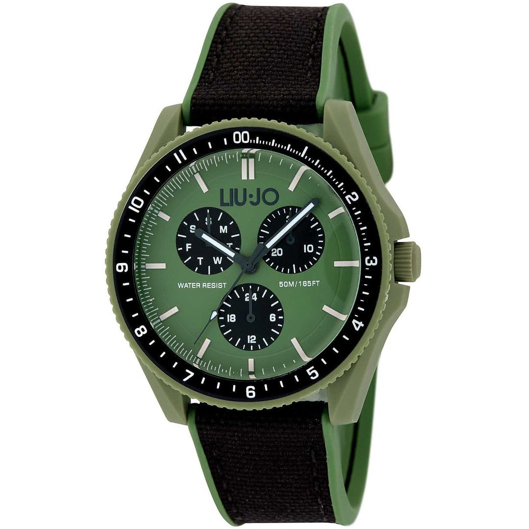 Liu Jo futuro relógio de quartzo verde 40mm TLJ2150
