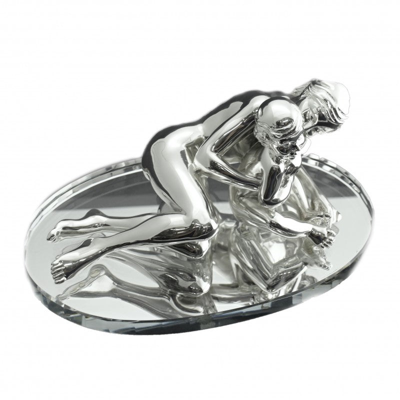 Ottaviani scultura Maternità resina laminato argento OTT-22249 - Gioielleria Capodagli