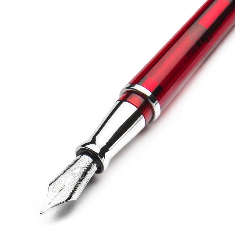 Pineider penna stilografica Avatar UR Demo Metal FB Wine Red PP3401378 - Capodagli 1937