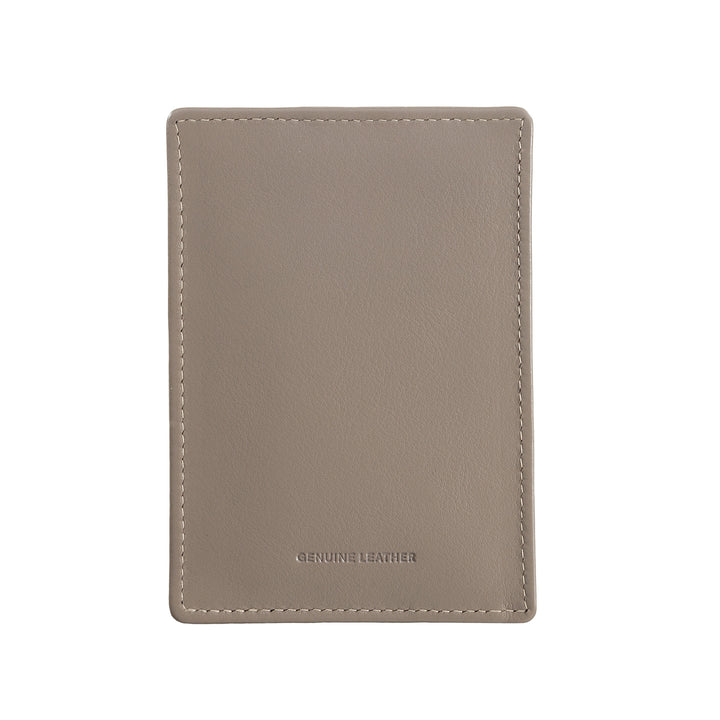 Nuvola Leather Holding Cards Men's Men's Nappa Leather Slim med knaplukning