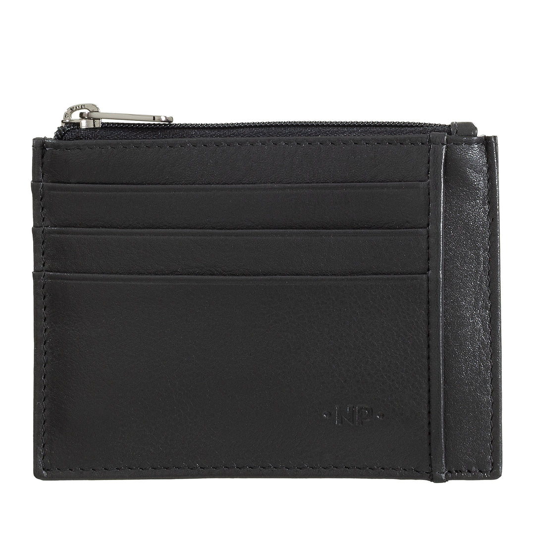 Karty držáku portfolia Nuvola Leather Portfolio Pocket Leather In Leather Door -To -Zero Hinges