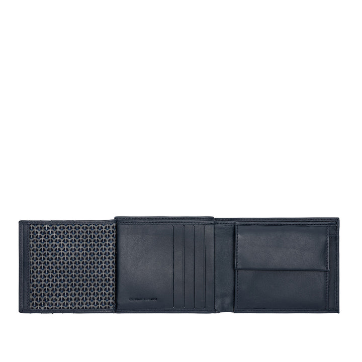 Nuvola Leather Wallet Wallet Rece Men With With Credit Card