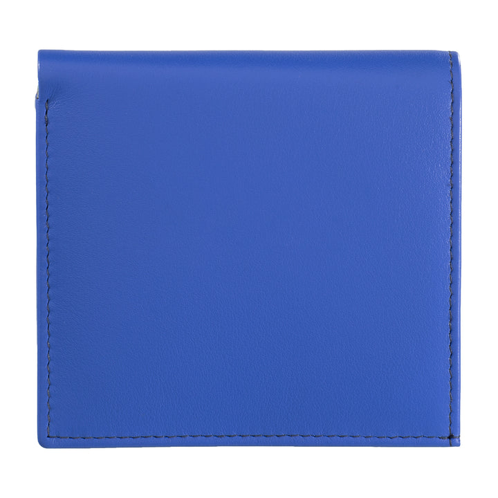 DuDu Liten kvinners lommebok i metallisk skinn RFID holder holder holder og sedelsholderinnehaver