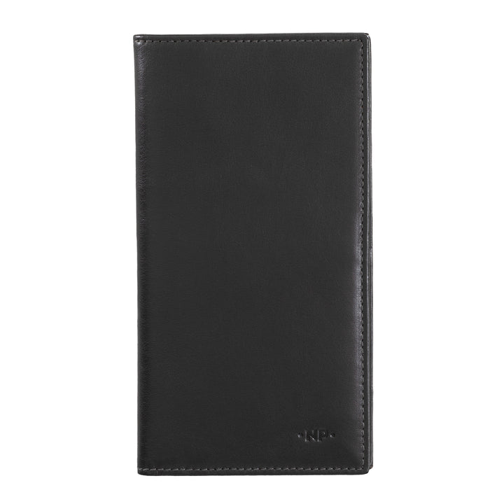 Nuvola leather wallet Women's big rfid in elegant travel leather with 14 multi cards cards holder pockets