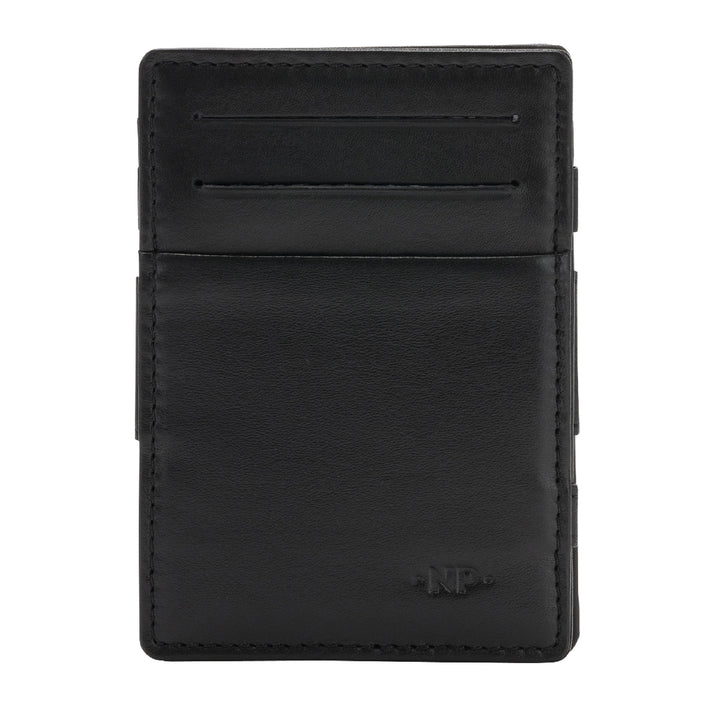 Nuvola Leather Magic Portfolio Man in Leather Magic Wallet Small med 6 kredittkortlommer