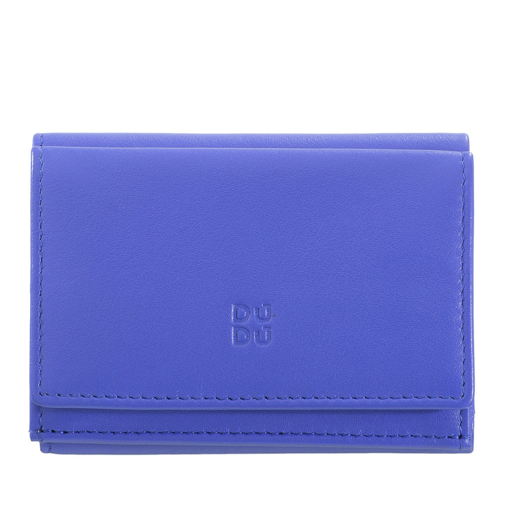محفظة رجالية صغيرة من الجلد من DUDU، محافظ نسائية، تصميم مدمج مع محفظة عملات معدنية للأوراق النقدية والبطاقات