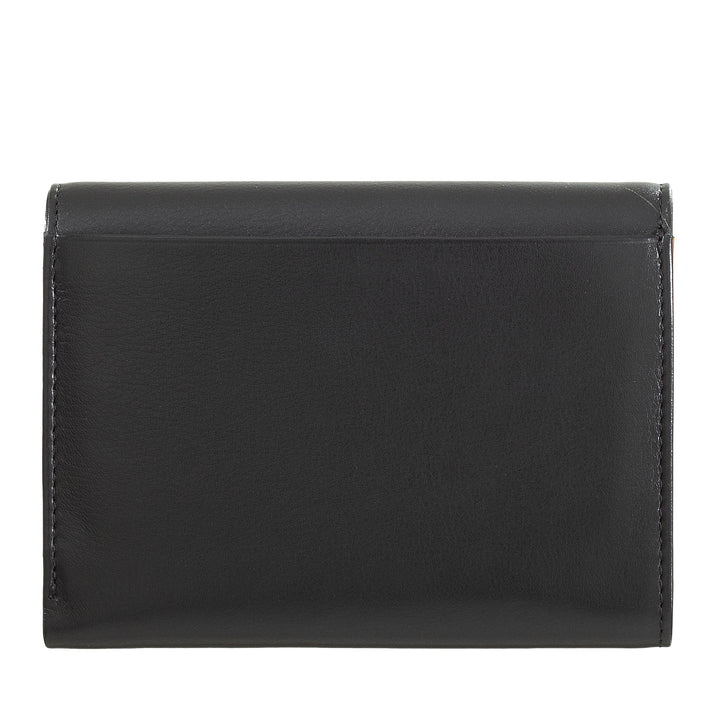 Dudu Small Men's Leather Wallet, Women's Wallet, Compact Design With Banknotes And Cards Doors Doors
