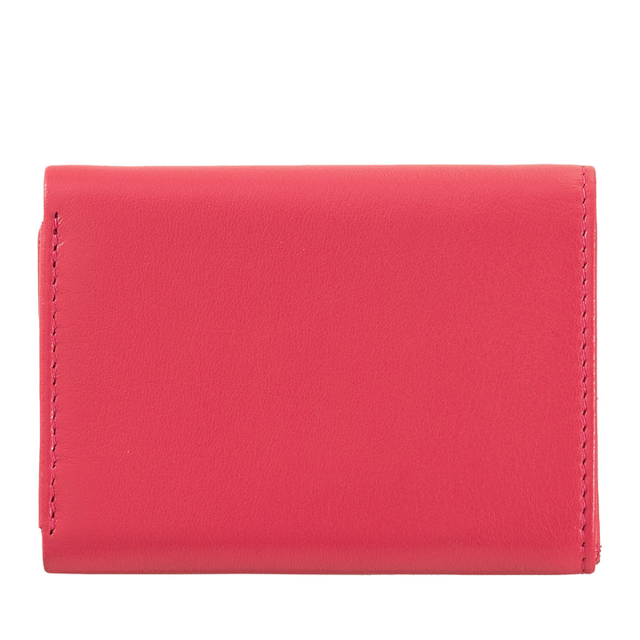 DuDu Liten skinn menns lommebok, lommebok for kvinner, kompakt design med innehaverholder og kort og kort