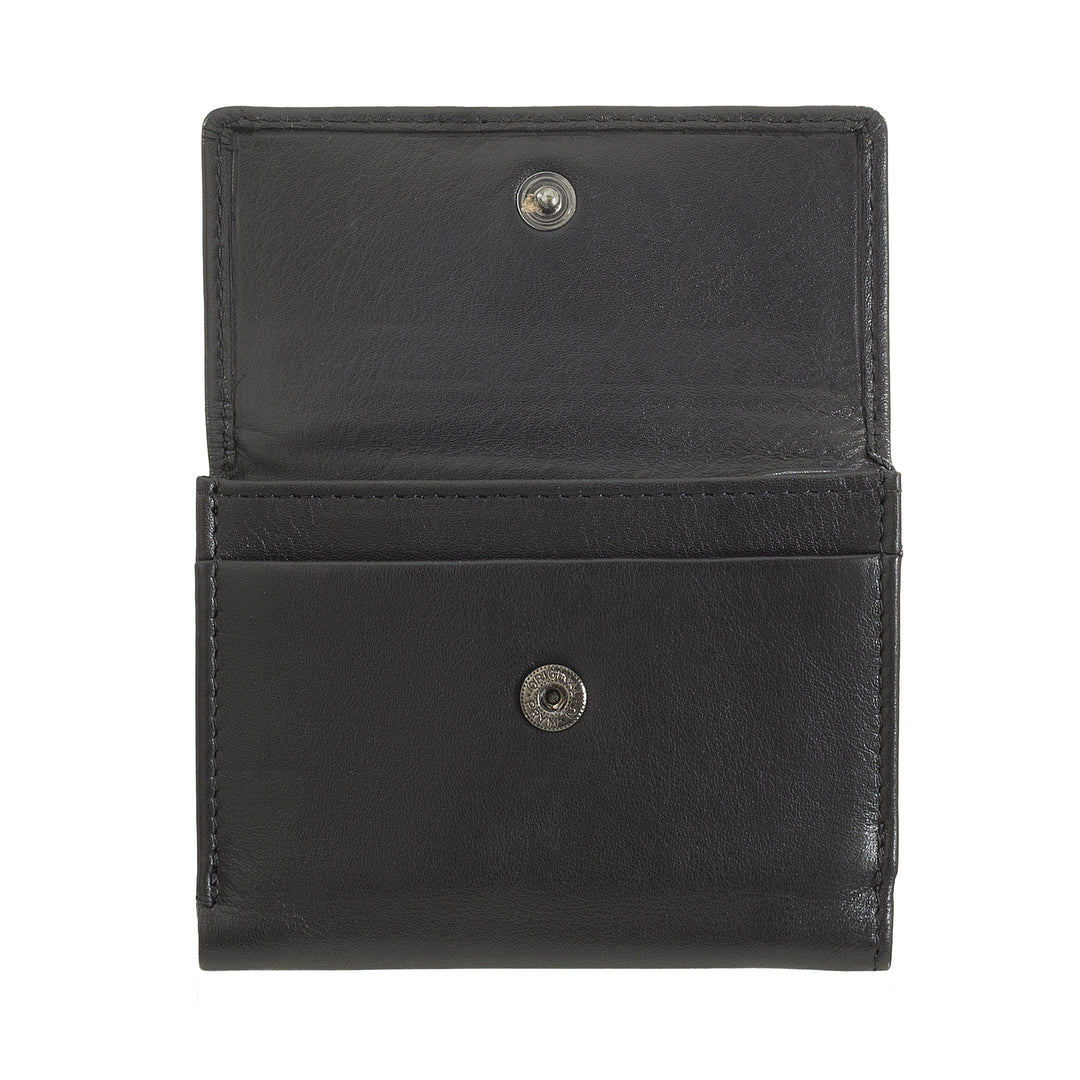 Cloud Leather Small Men's Soft Leather Wallet with Coin Wallet