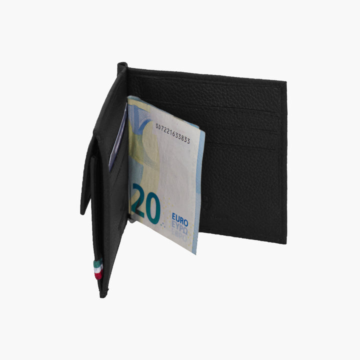 Vojenská peněženka letectva v kožené vosné pružině Slldi Flag AM110-MO