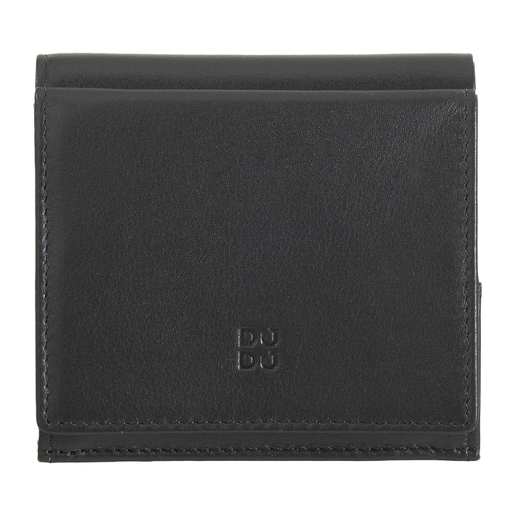 DuDu RFID Multicolor Leather Wallet Cards and Coins