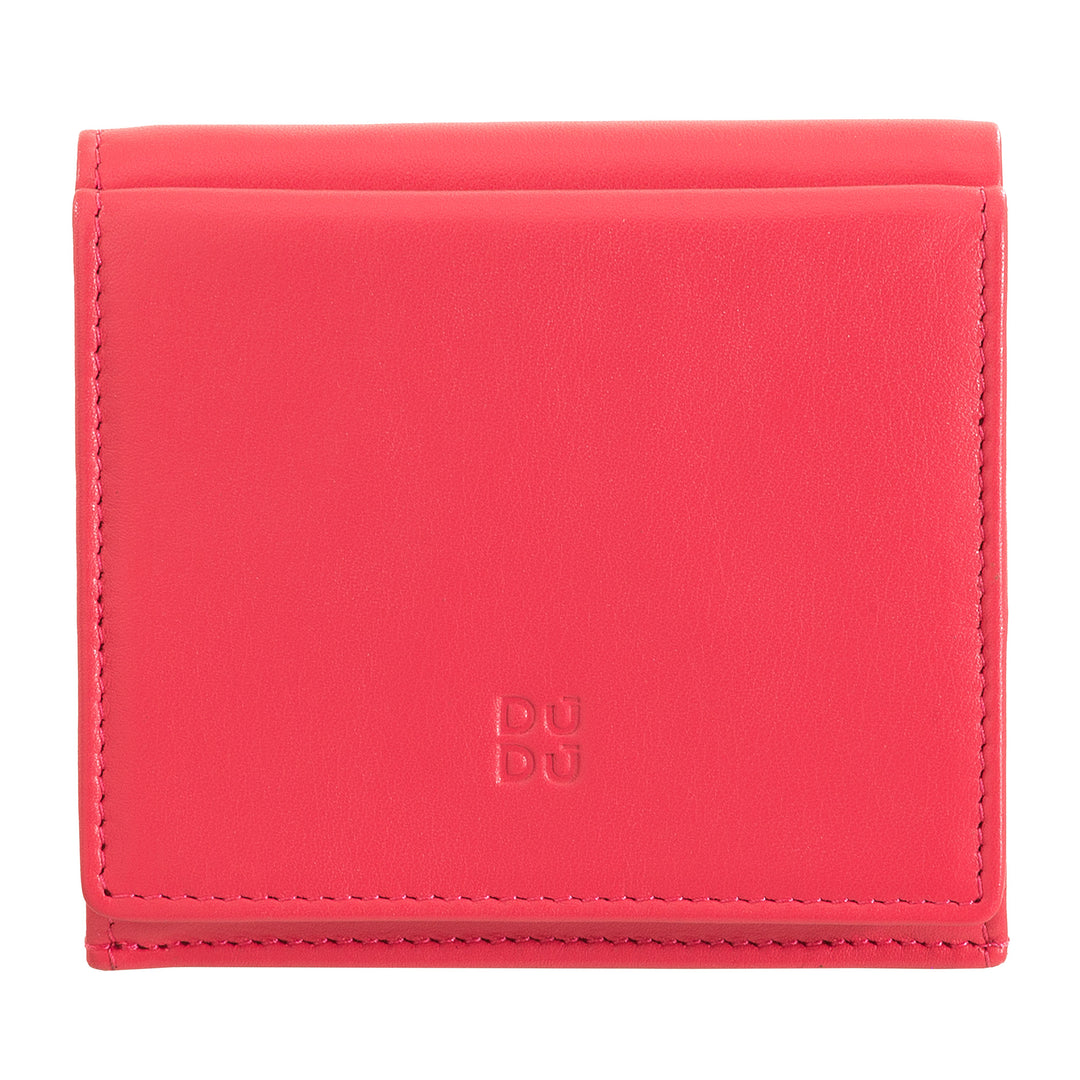 DuDu כרטיסי ארנק ומטבעות של RFID Multicice Leather