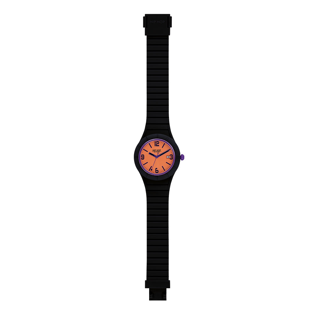Hip Hop часы Black X Мужская коллекция 42mm HWU1082