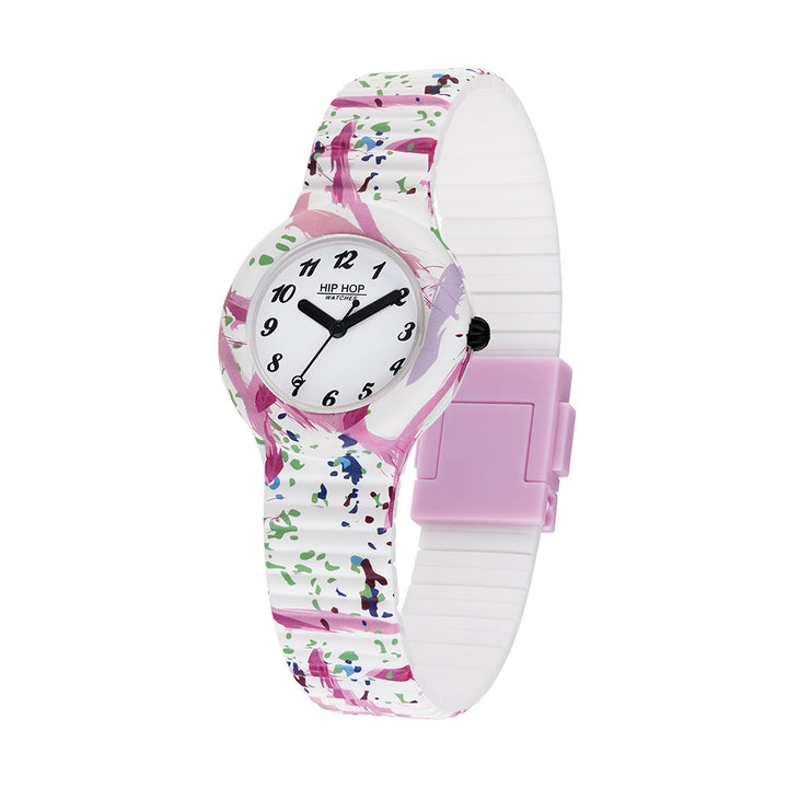 Hip Hop Bloom Spring Paint Collection 32 mm HWU1106 Watch