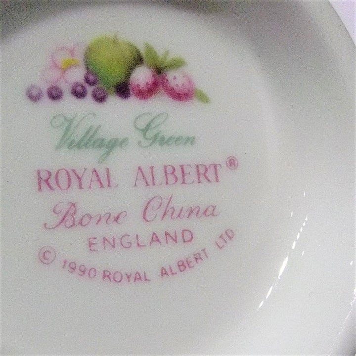 Royal Albert servizio 6 tazze da te Village Green porcellana Bone China A/0148 - Gioielleria Capodagli