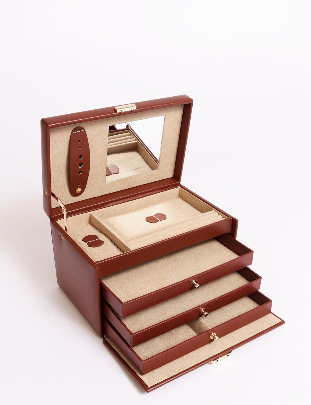 Friedrich23 Cordoba Bruin sieradendoosje 26217-3 - Capodagli 1937