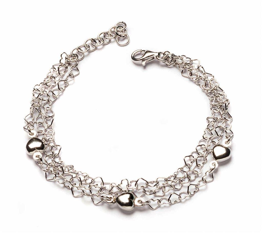 Sovrani bracciale Soft cuore argento 925 J4502 - Capodagli 1937