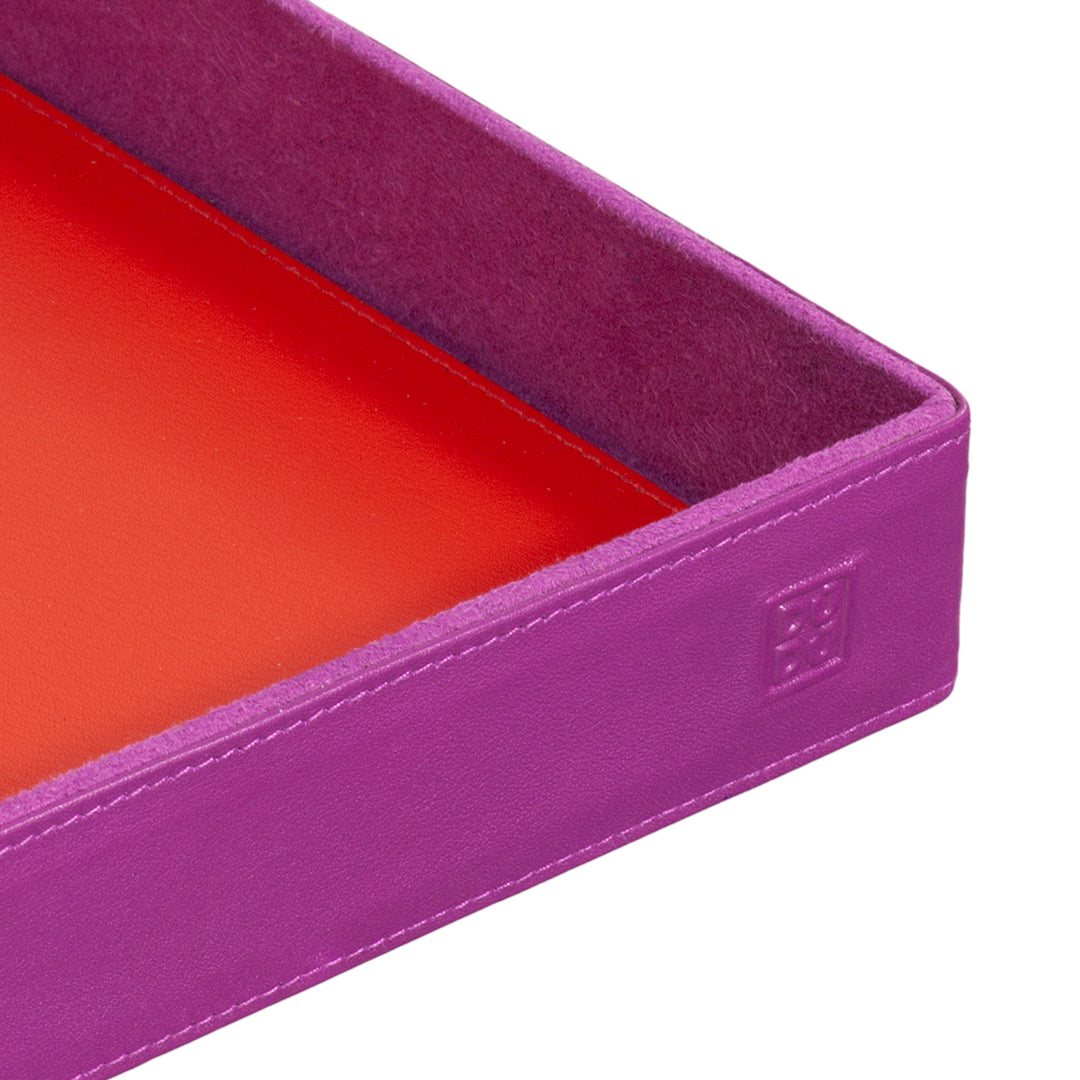 DuDu Empatatachetic w kolorowych skórzanych drzwiach wejściowych z przedmiotami z pudełkiem prezentowym