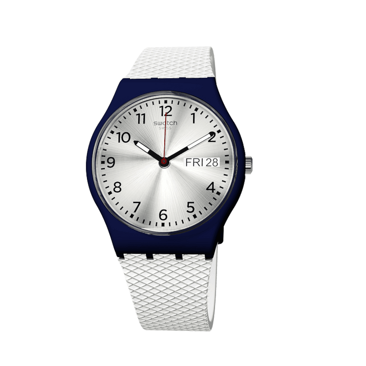 Swatch orologio WHITE DELIGHT Originals Gent 34mm GN720 - Capodagli 1937