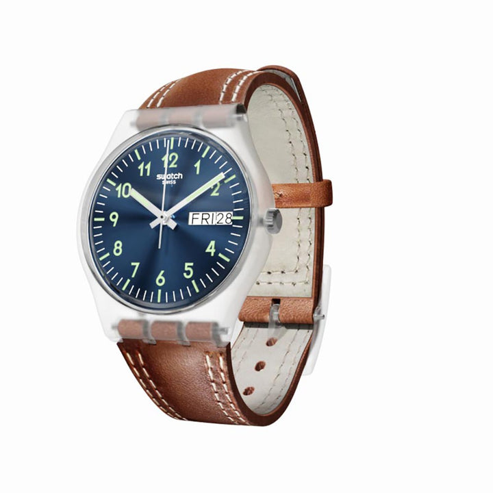 Swatch orologio WINDY DUNE Originals Gent 34mm Time to Swatch GE709 - Gioielleria Capodagli