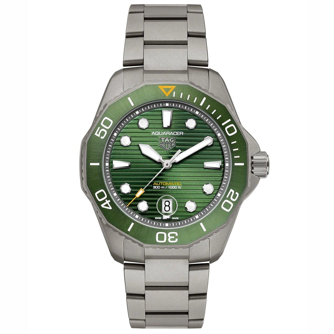 TAG Heuer orologio Aquaracer Professional 300 Calibre 43mm verde