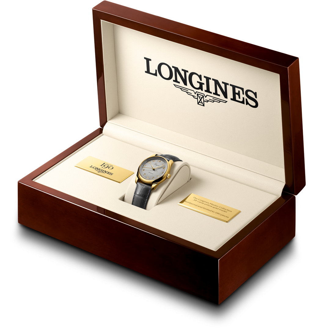 Longines Orologio The Longines Master Collection 190 -årsjubileum Limited Edition 40mm Grigio Oro 18kt Automatico L2.793.6.73.2