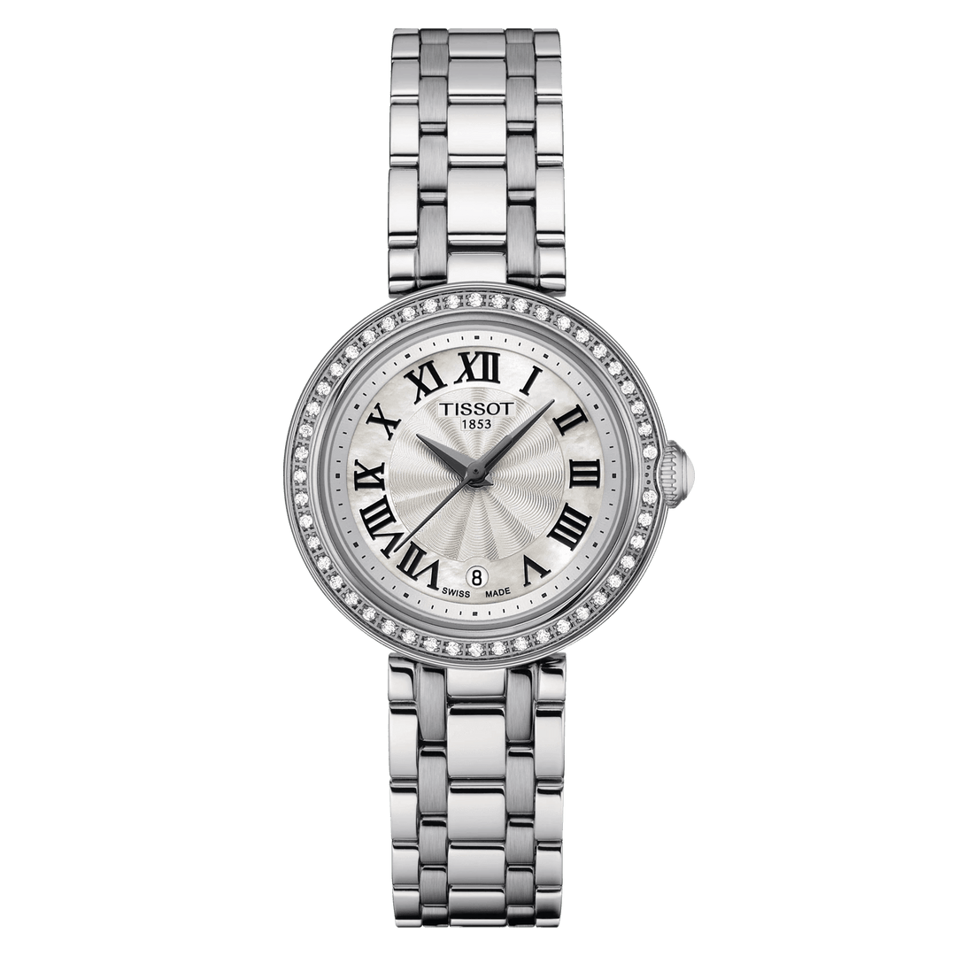 Tissot orologio Bellissima Small Lady 26mm argento diamanti quarzo acciaio T126.010.61.113.00 - Capodagli 1937