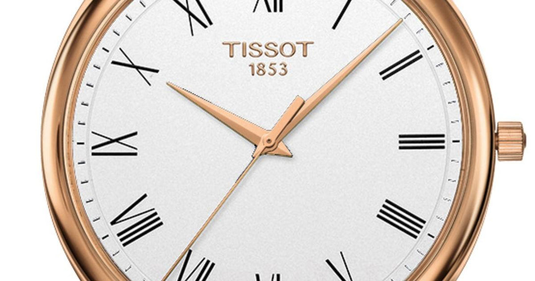 Tissot orologio Excellence 40mm argento quarzo oro rosa 18kt T926.410.76.013.00 - Gioielleria Capodagli