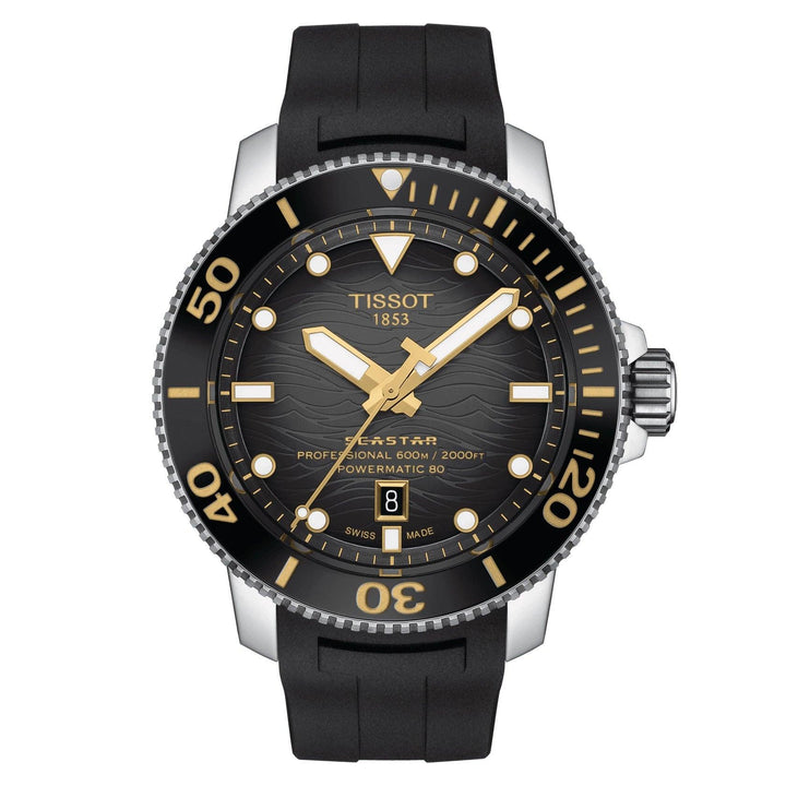 Tissot orologio Seastar 2000 Professional Powermatic 80 Certificato ISO 6425 (2018) 46mm grigio acciaio automatico T120.607.17.441.01 - Capodagli 1937