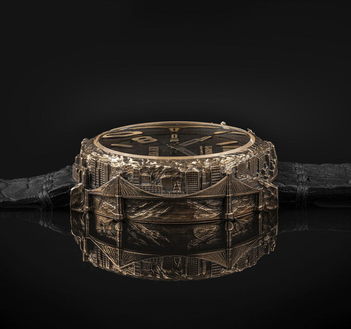 U-Boat orologio New York Bronze Diamond 45mm nero automatico bronzo NEW YORK BZ - Capodagli 1937