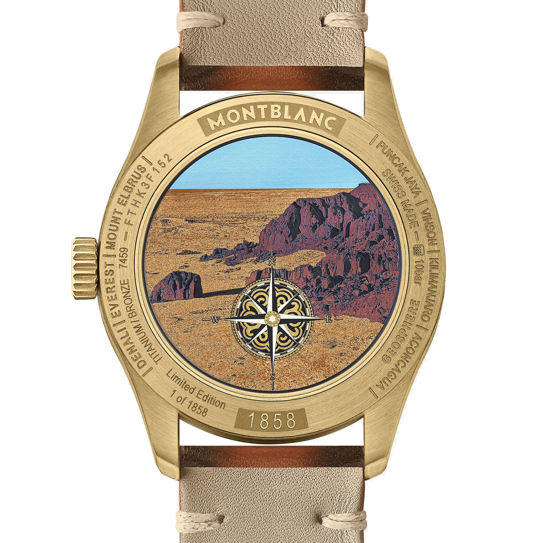 Montblanc Mann Uhr Montblanc 1858 Geosphere Limited Edition 1858 Exemplare 128504
