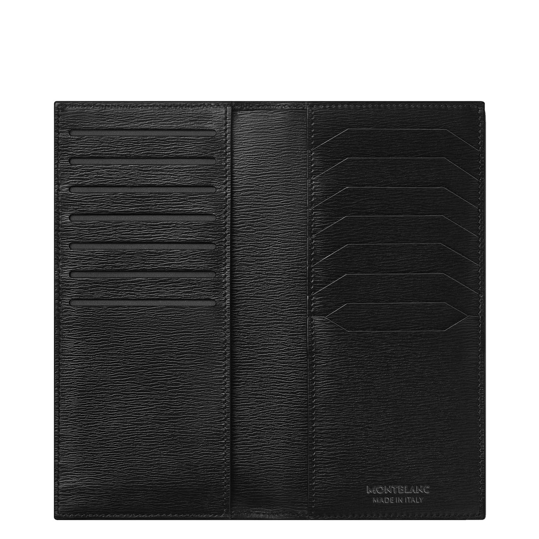Montblanc portafoglio lungo 15 scomparti Meisterstück 4810 nero 129247