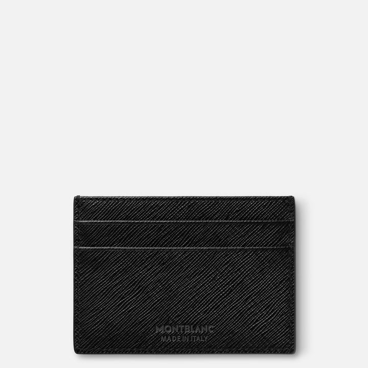 Montblanc क्रेडिट कार्ड धारक 5 डिब्बे Montblanc काला दर्जी 130324
