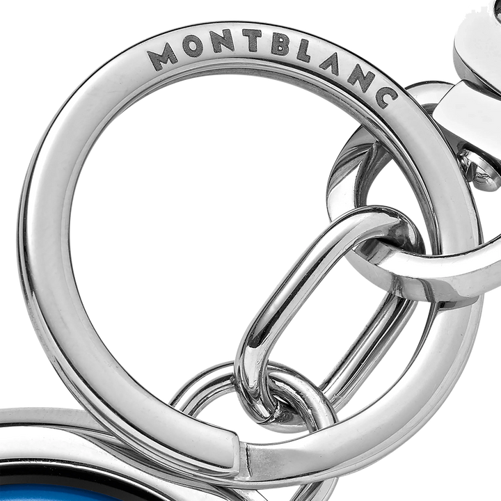 Montblanc Nyckelring med Swivel Emblem Meisterstück Blue 128743