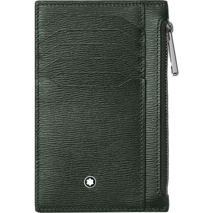 Montblanc 8 Compartments Zipper Pocket Case Meisterst ⁇ ck 4810 Deep Forest Green 129256